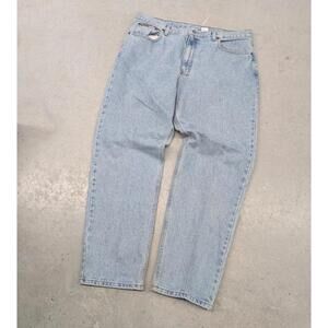 Vintage 90s Calvin Klein Light Blue Made in USA Denim Jeans